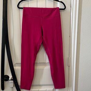NWOT Lululemon Athletica Hot Pink Leggings passionate